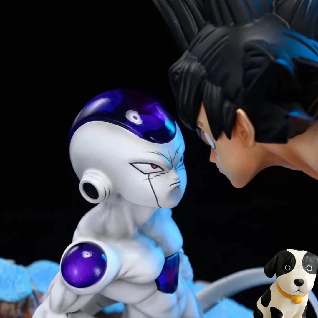 Estátua Dragon Ball - Son Goku VS Freeza 24 CM