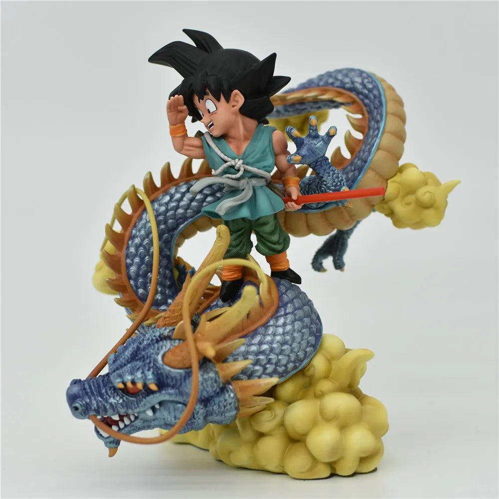 Estátua Dragon Ball - Son Goku Shenlong