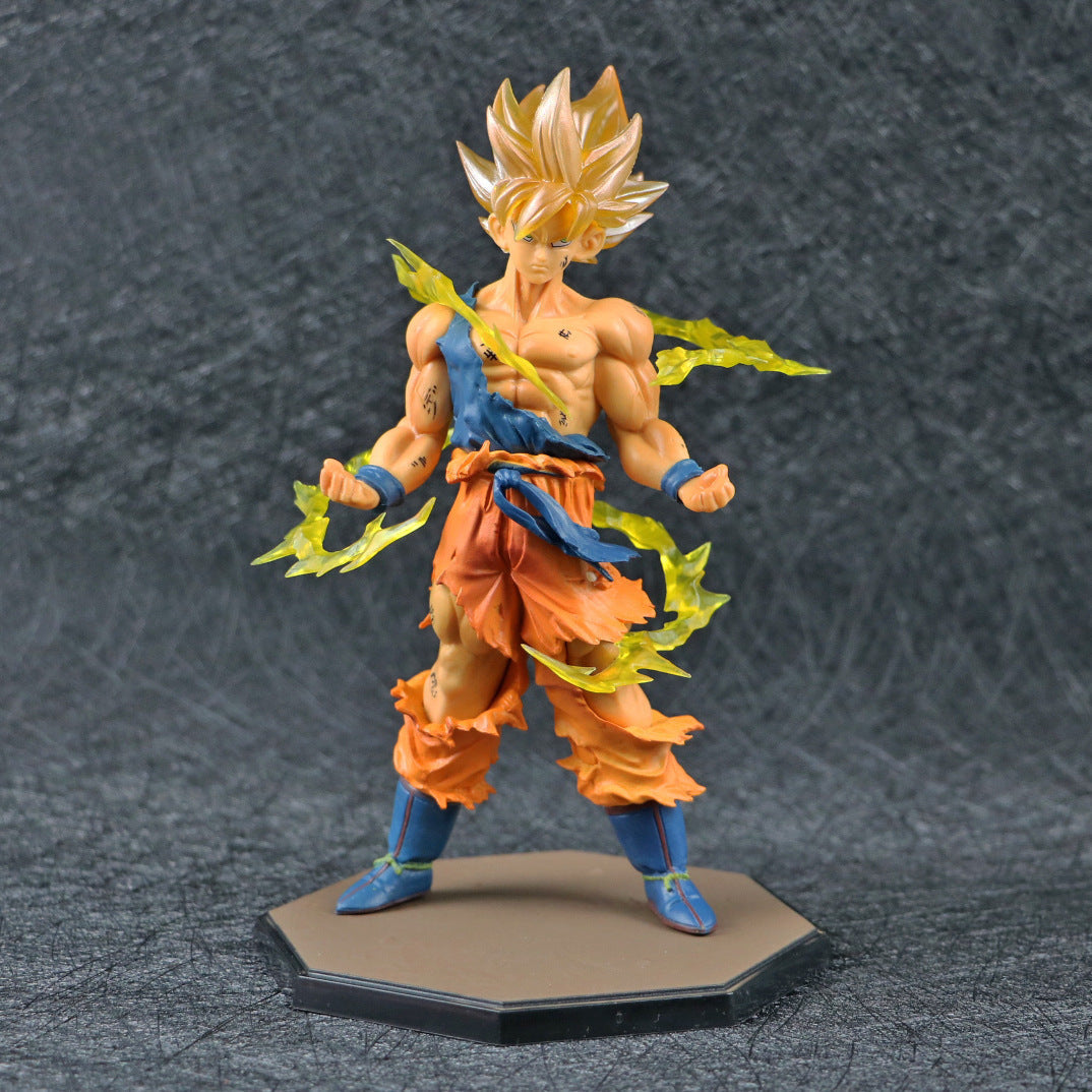 Estátua Dragon Ball - Son Goku Super Saiyajin