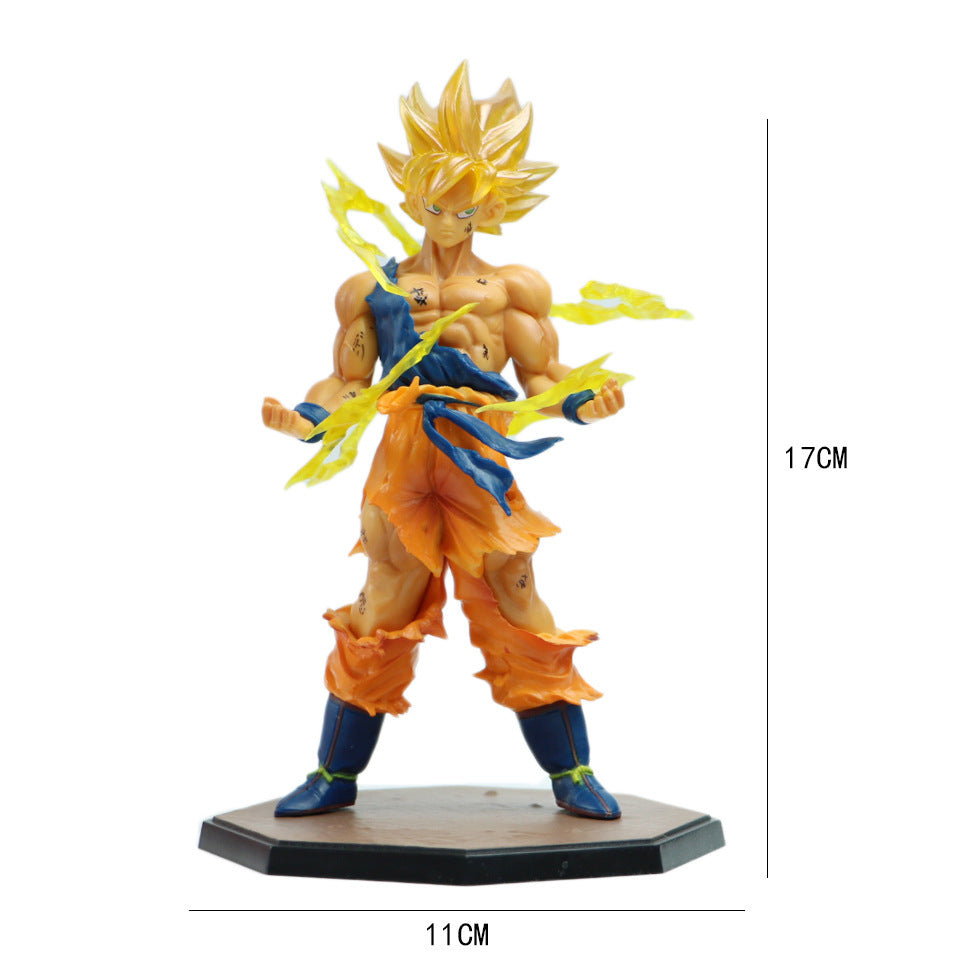 Estátua Dragon Ball - Son Goku Super Saiyajin