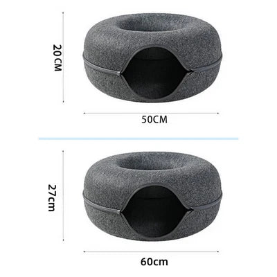 Túnel caminha para gatos