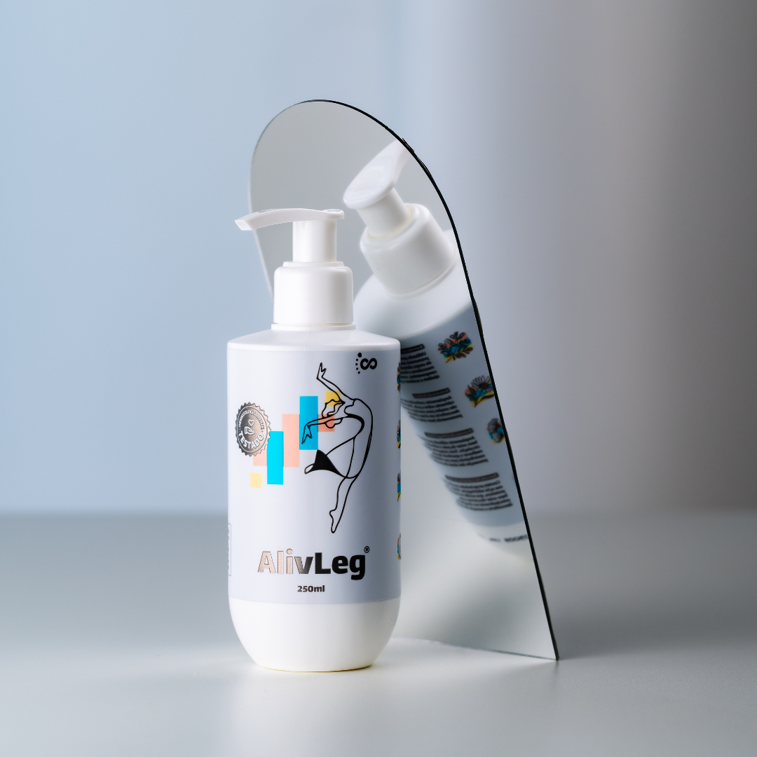 Alivleg® - Gel Ativador para Alívio de Pernas e Pés 250ml - Grupo Vip