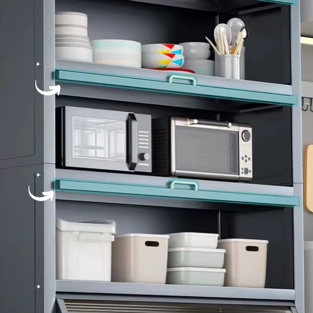 [PAGUE 1 LEVE 2] Armário FlexHome de Aço Multifuncional