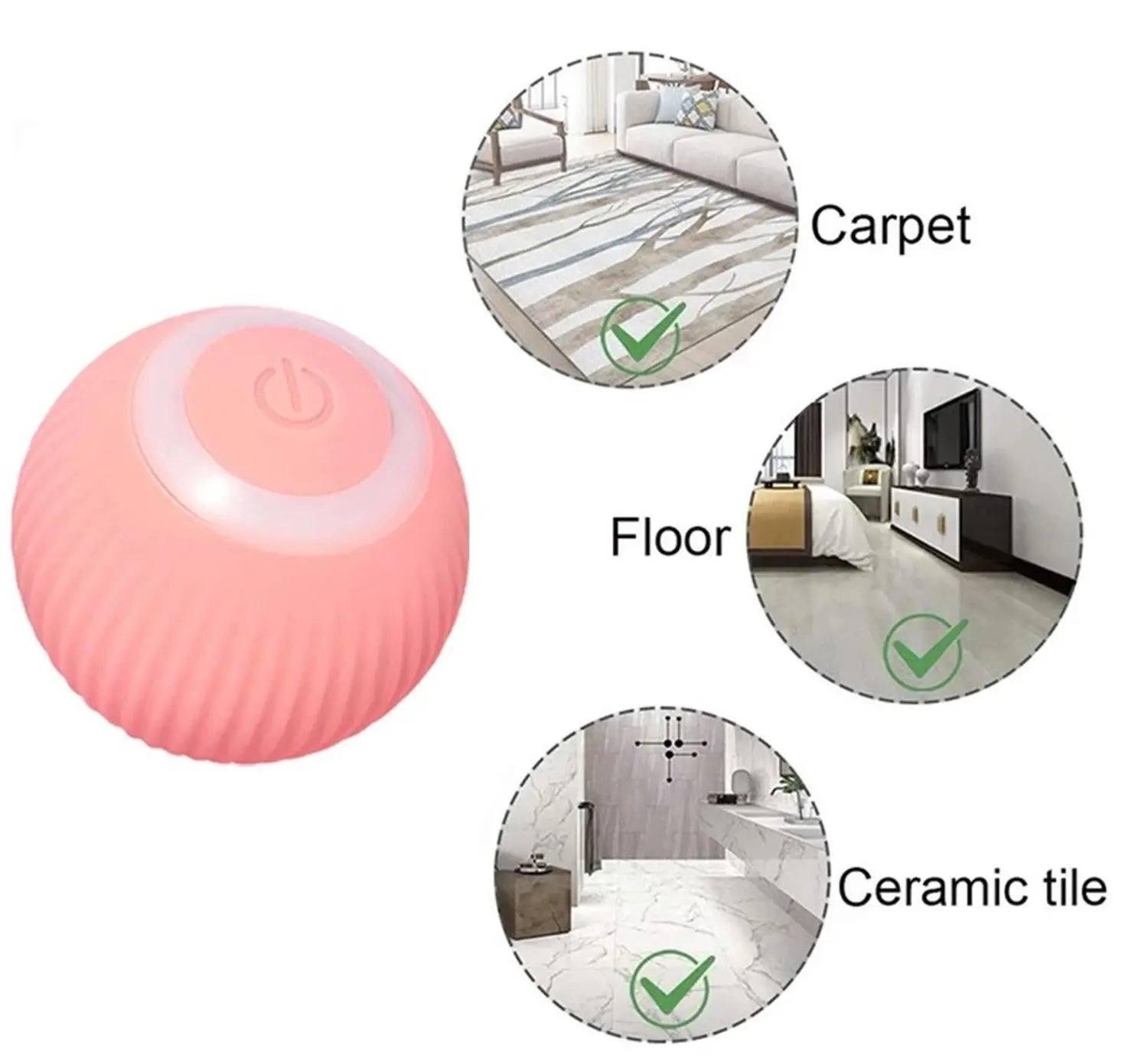 Bolinha Eletrônica Para Gatos