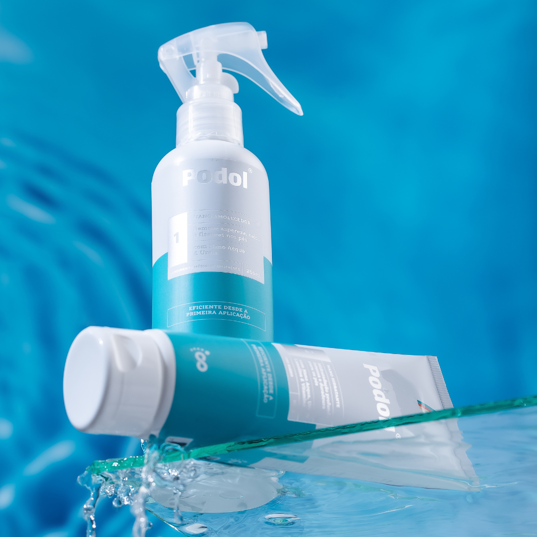 Kit Podol 10 Aplicações (Amolecedor, Hidratante e Espátula) - Grupo Vip