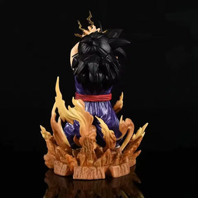 Estátua Dragon Ball - Son Gohan Ryzen 18 CM