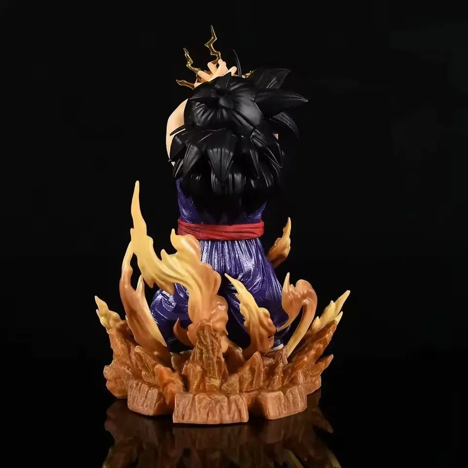 Estátua Dragon Ball - Son Gohan Ryzen 18 CM