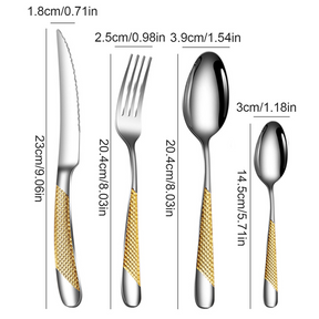 Jogo de Talheres Star Diamond - 24 Peças