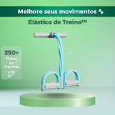 Elástico de Treino Caseiro - 250+ Variações de Treinos - Versátil e Fácil de Usar