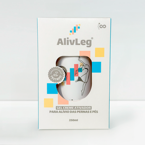 Free Alivleg - Gel Ativador para Alívio de Pernas e Pés 250ml