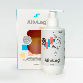 Free Alivleg - Gel Ativador para Alívio de Pernas e Pés 250ml