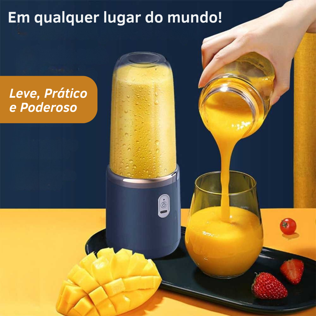 Mini Liquidificador Portátil SmoothEase[Brinde 1 COPO]
