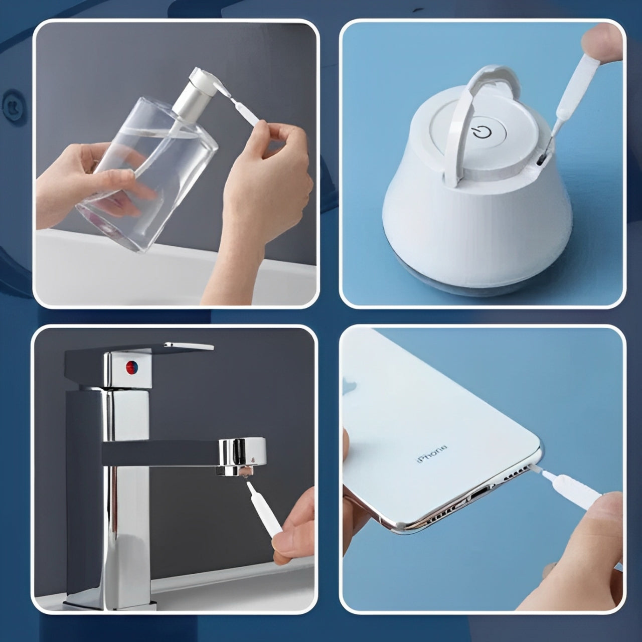 Escova Anti Entupimento - EasyClean [Compre 1 Kit e Leve 2 de brinde]