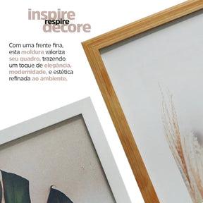 Kit de Quadros Requintados com Moldura