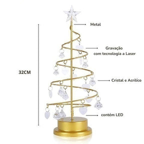 Memory Christmas Sua Árvore de Natal Personalizada Memórias Inesquecíveis