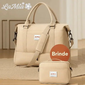 Bolsa-Mala com Bolsos Multifuncionais - Elegância Urbana + BRINDE