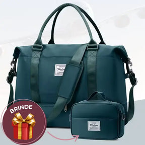 Bolsa-Mala com Bolsos Multifuncionais - Elegância Urbana + BRINDE